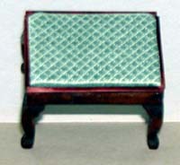 Hocker im Schlafzimmer