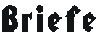 Schriftart für Briefe