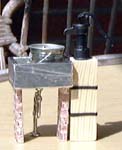 Pumpe mit Auffangwaschbecken